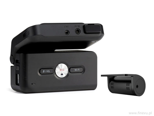 FineVu GX300 - rejestrator QHD+FHD Wifi GPS Radary