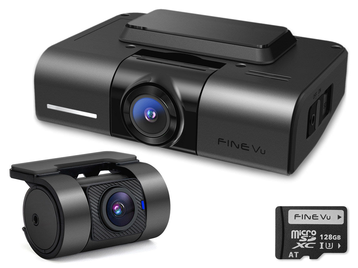 FineVu GX1000 /128GB - rejestrator 2xQHD WiFi GPS AI