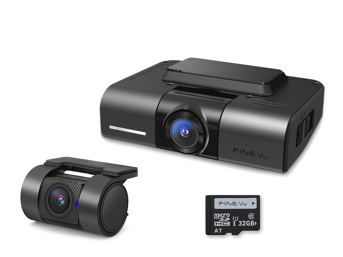 FineVu GX400 - rejestrator QHD+FHD WiFi GPS radary