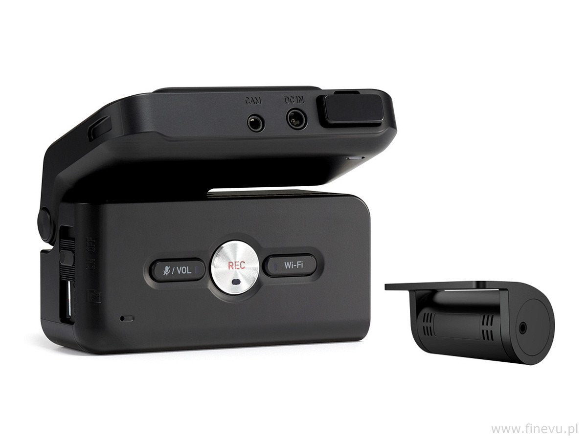 FineVu GX300 - rejestrator QHD+FHD Wifi GPS Radary