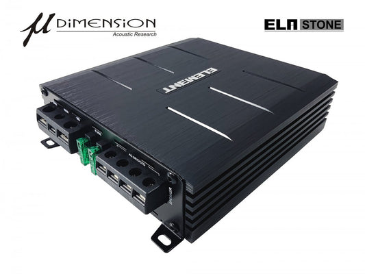 u-Dimension ELA STONE - wzmacniacz 2 x 200-300W
