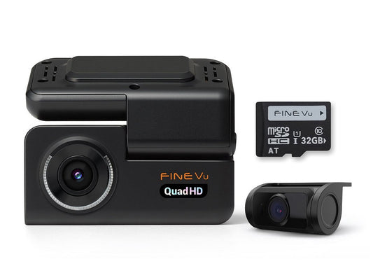 FineVu GX300 - rejestrator QHD+FHD Wifi GPS Radary