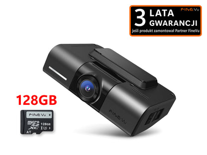 FineVu GX400 1CH /32GB - rejestrator QHD WiFi GPS