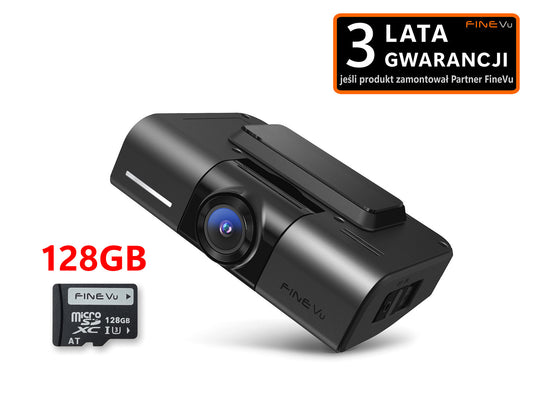 FineVu GX400 1CH /32GB - rejestrator QHD WiFi GPS