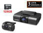 FineVu GX4K /128GB - rejestrator UHD+FHD WiFi GPS