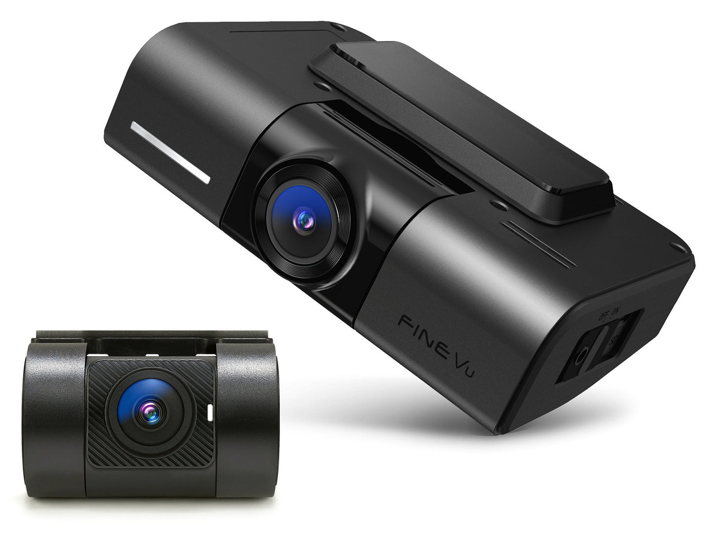 FineVu GX4K /128GB - rejestrator UHD+FHD WiFi GPS