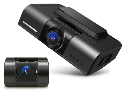 FineVu GX4K /128GB - rejestrator UHD+FHD WiFi GPS