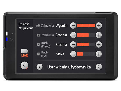 FineVu GX7000 /128GB - rejestr. QHD+FHD GPS Wi-Fi