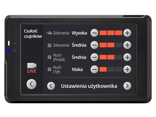 FineVu GX7000 /128GB - rejestr. QHD+FHD GPS Wi-Fi
