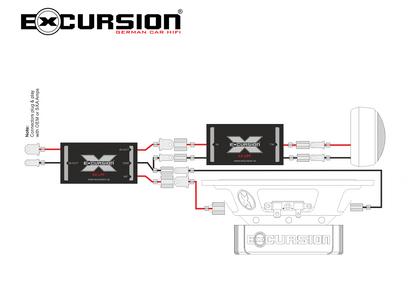 Excursion SX-5C - 2-drożny zestaw głośników