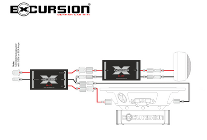 Excursion SX-69C - 2-drożny zestaw głośników