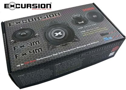 Excursion PX-4M - głośniki 10cm DIN / BMW / Mercedes