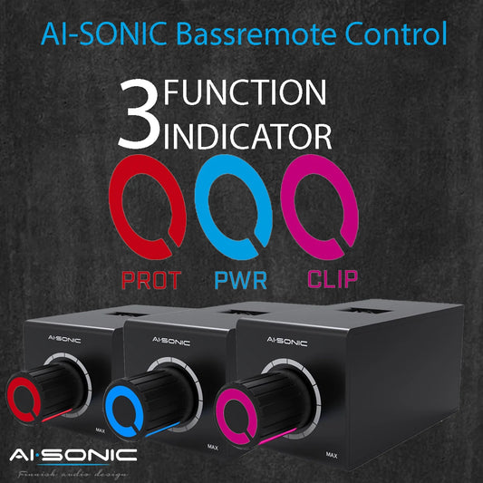 AI-SONIC Bassknob, regulacja bassu wzmaczniacza
