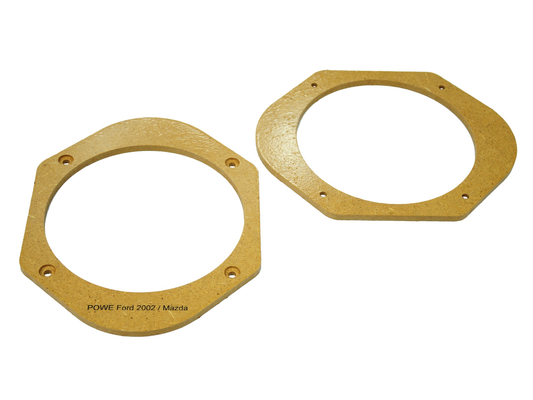 Dystanse głośnikowe Ford Mondeo 3 Focus 1 Mazda - 165mm MDF