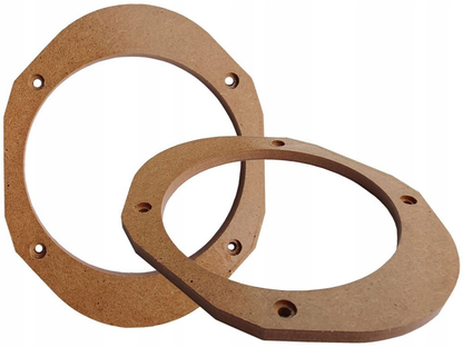 Dystanse głośnikowe Ford Mondeo 3 Focus 1 Mazda - 165mm MDF