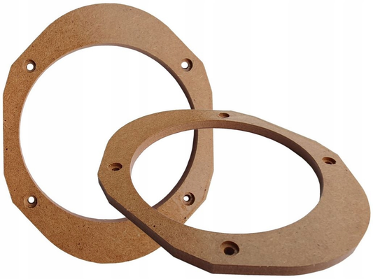 Dystanse głośnikowe Ford Mondeo 3 Focus 1 Mazda - 165mm MDF