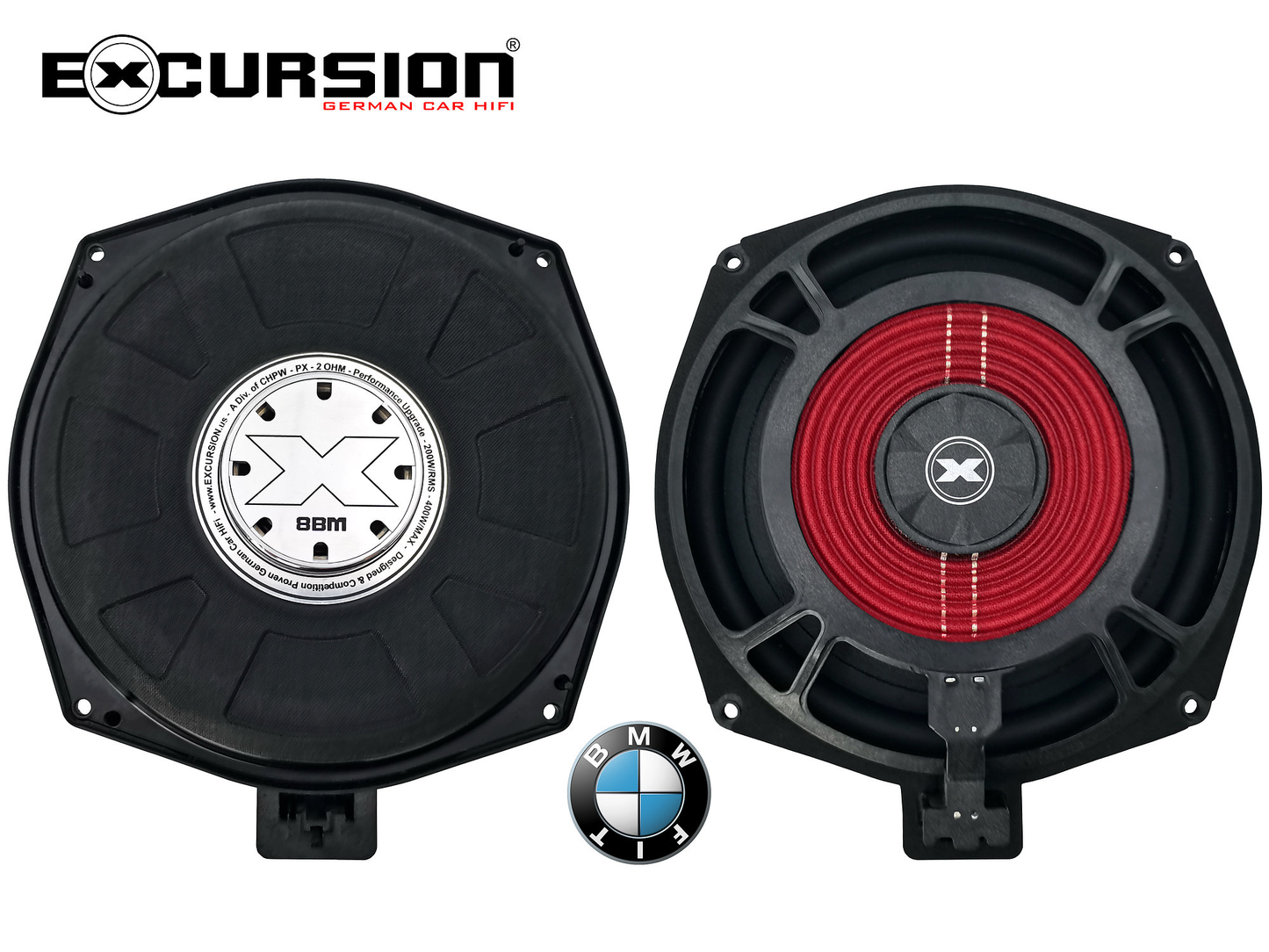Exursion PX-8 BM - woofery 200mm do BMW / MINI